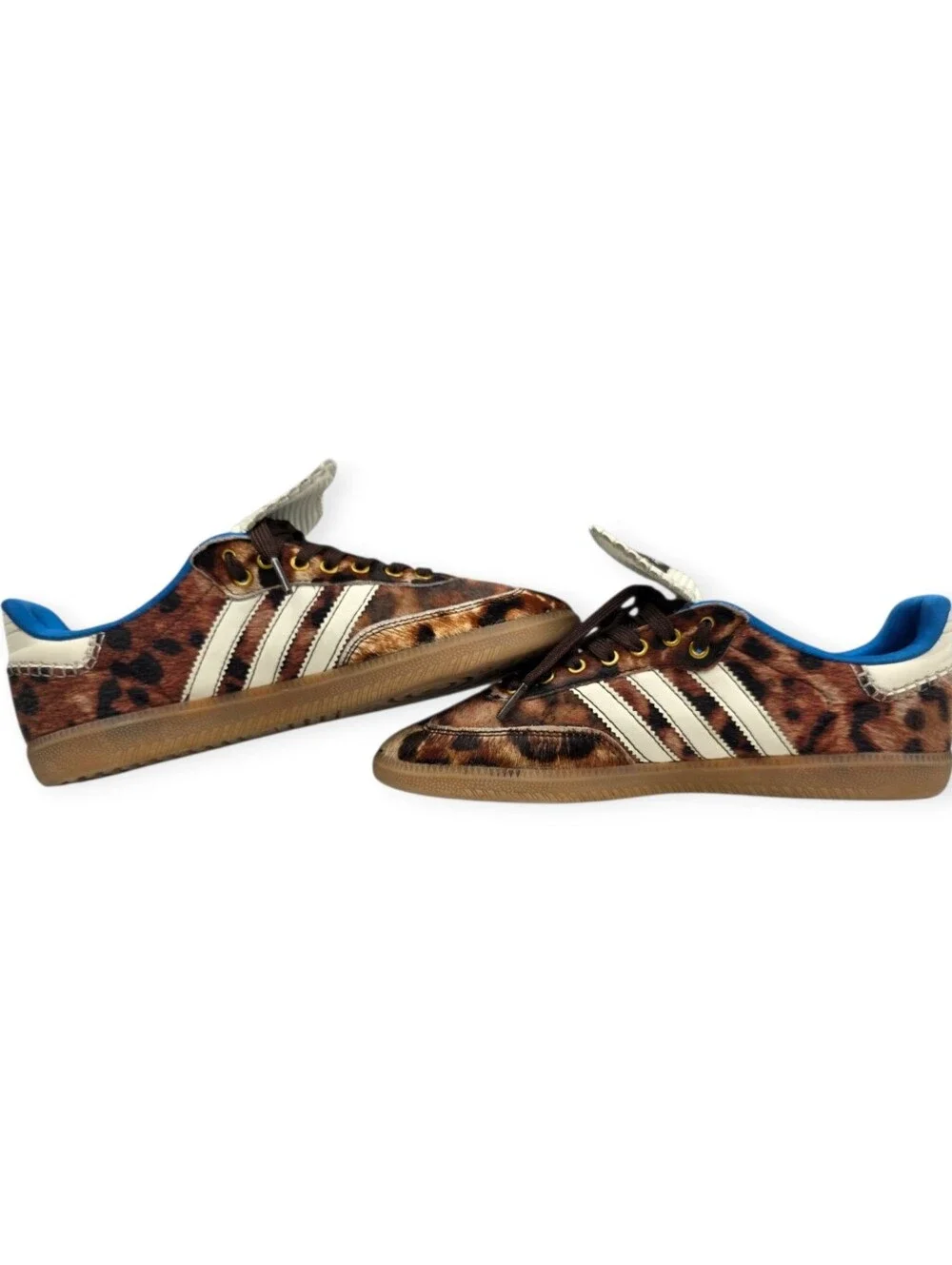 Adidas Wales Bonner Samba Pony Leopard IE0578 Men's Size 7.5/ Women's Size 9